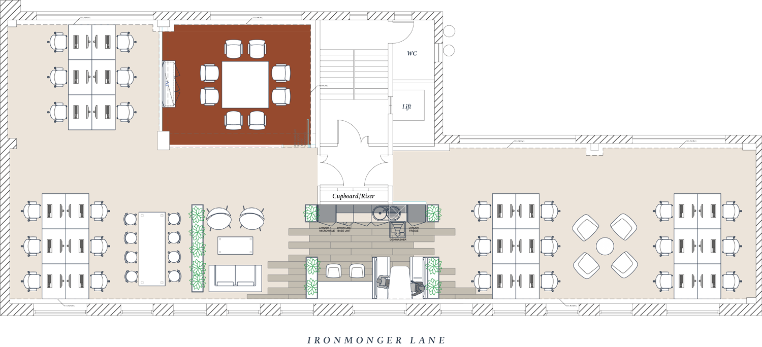Floorplan 3rd floor